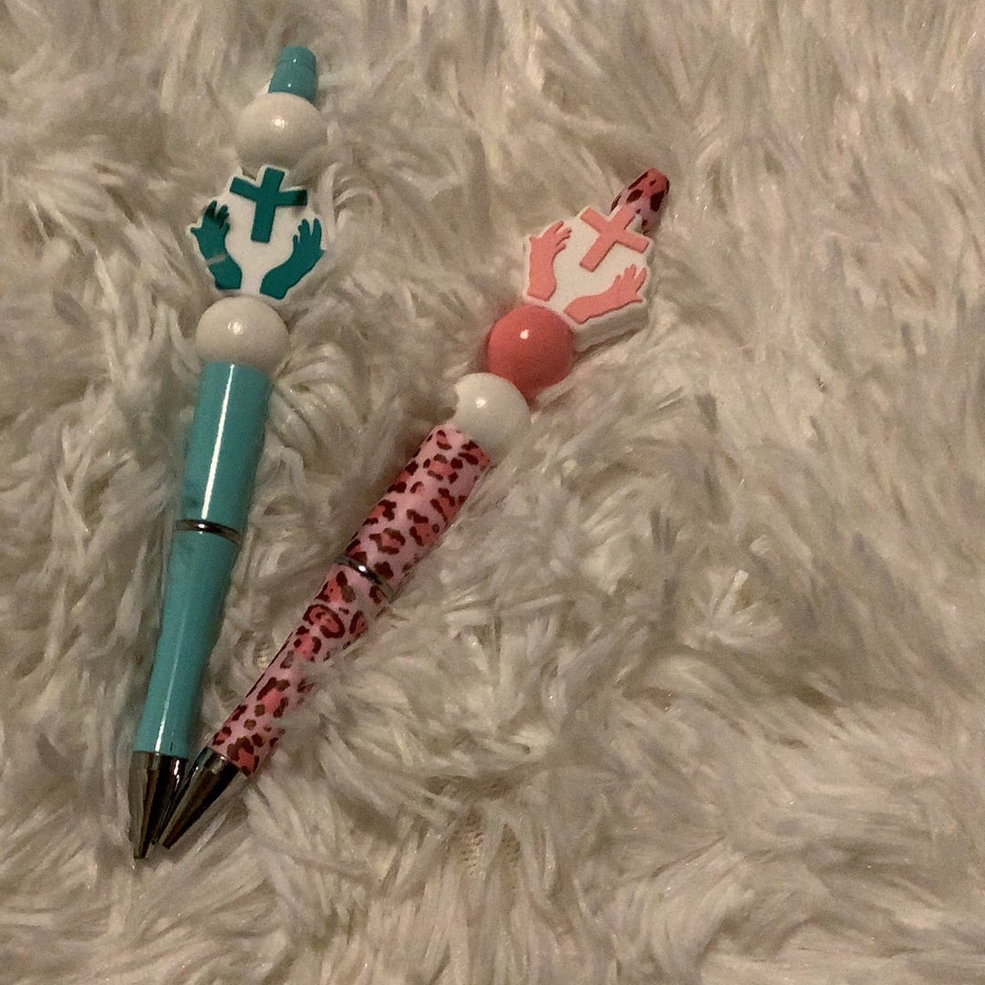 'Spiritual Beadable pen
