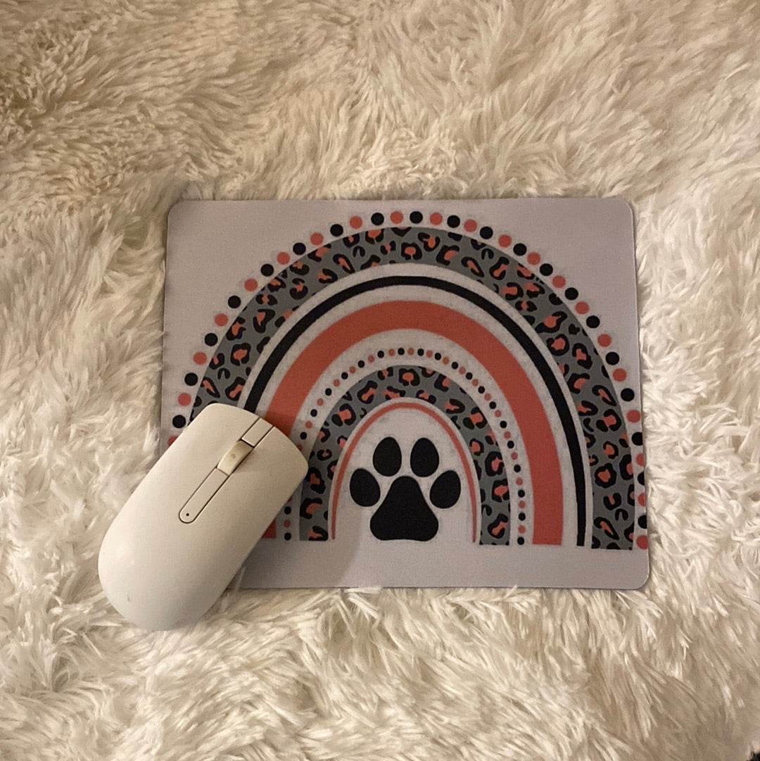 Dog mom mouse pad