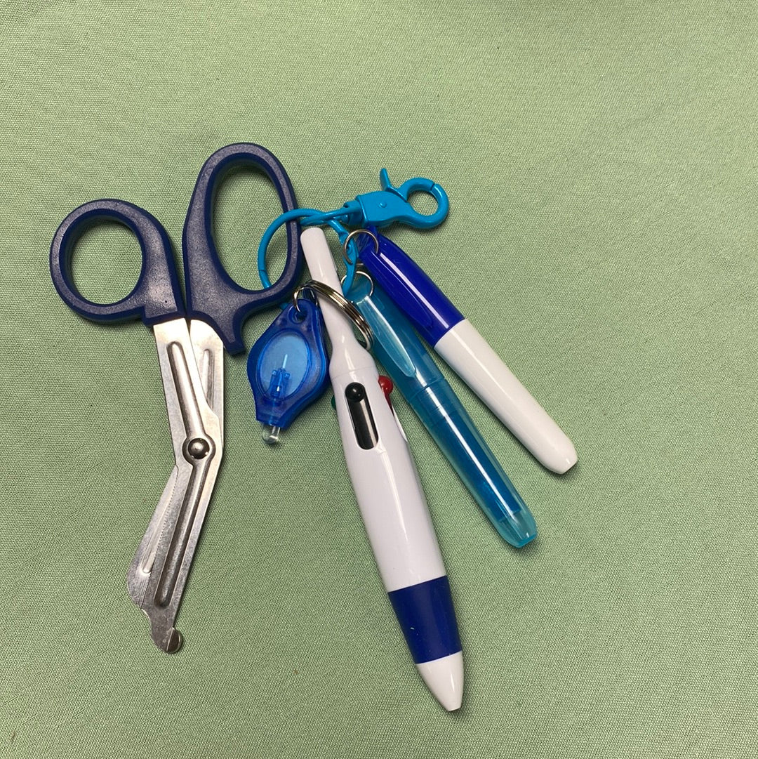 Blue nurse essentials