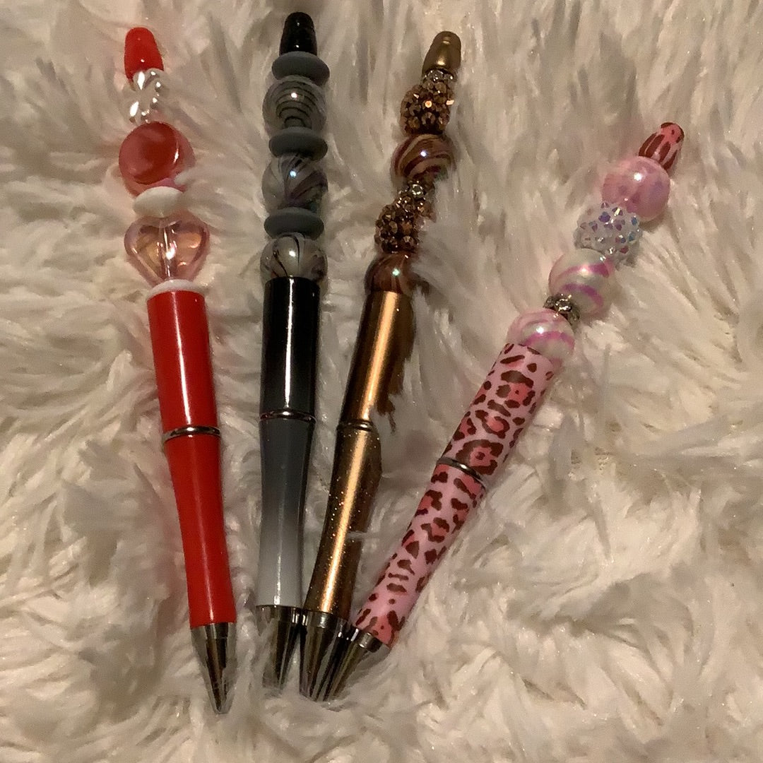 Beautiful Beadable Ink Pens