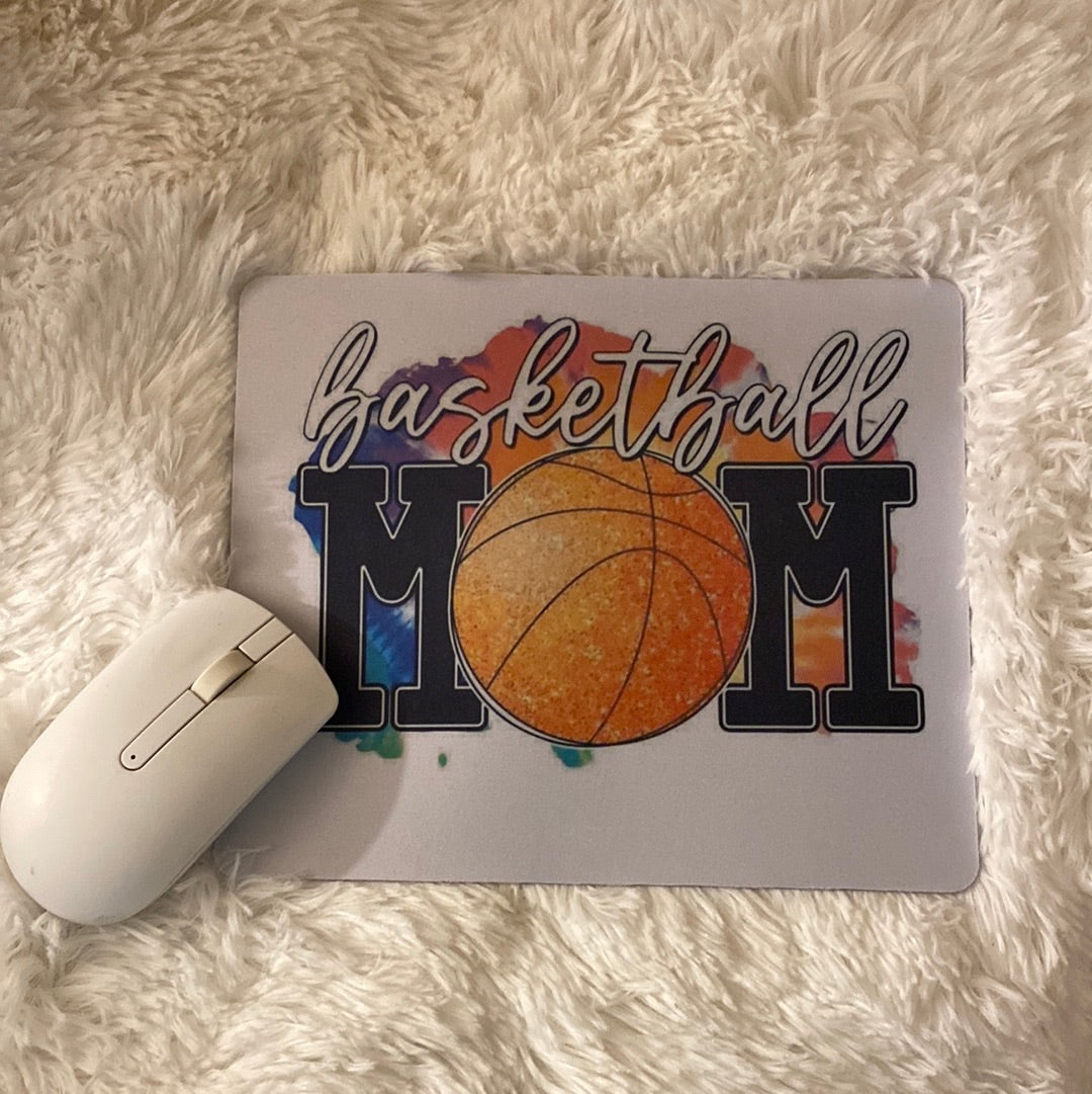 Basketball mom mouse pad