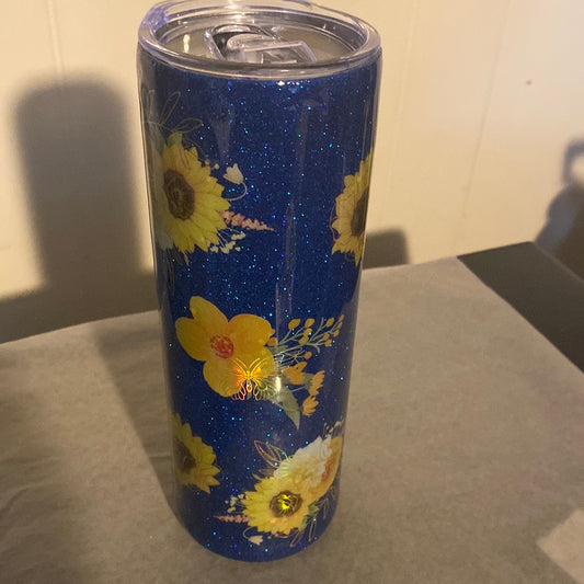 Sunflower tumbler