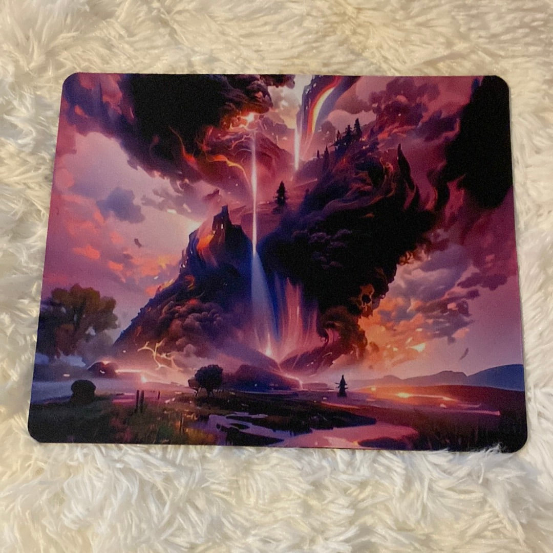 Beautiful forest mouse pad