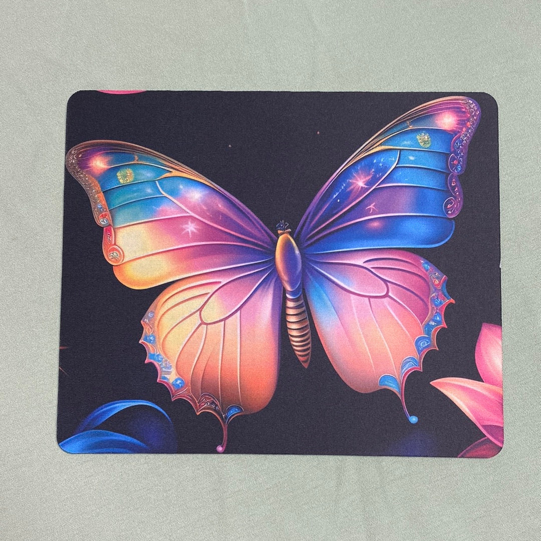 Butterfly mouse pad